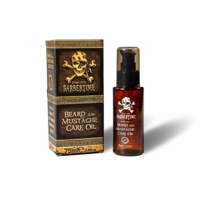 BARBERTIME BEARD AND MUSTACHE CARE OIL 75 ML BARBERTIME BEARD AND MUSTACHE CARE OIL 75 ML