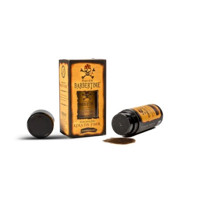 BARBERTIME KERATIN FIBER MEDIUM BROWN 21gr BARBERTIME KERATIN FIBER MEDIUM BROWN 21gr