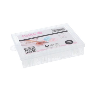 SOFT GEL TIPS 240 τεμ. EUROSTIL 09121 SOFT GEL TIPS 240 τεμ. EUROSTIL 09121