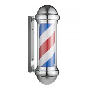 BARBER POLE CHROMED LARGE 04946 BARBER POLE CHROMED LARGE 04946