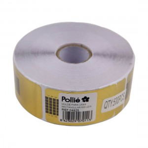 ΦΟΡΜΑ ΝΥΧΙΩΝ SQUARE ΧΡΥΣΟ 500τεμ. 04825 ΦΟΡΜΑ ΝΥΧΙΩΝ SQUARE ΧΡΥΣΟ 500τεμ. 04825