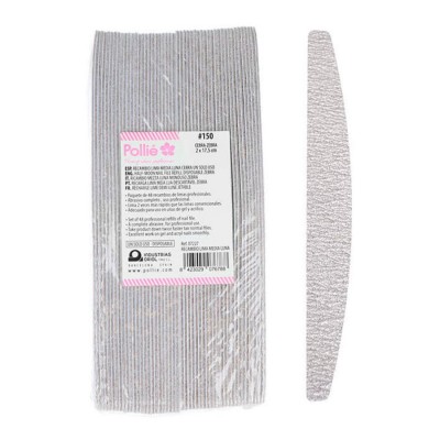 ΛΙΜΑ ΑΝΤΑΛΛΑΚΤΙΚΗ ZEBRA HALFMOON 150grit 48τεμ.07227 ΛΙΜΑ ΑΝΤΑΛΛΑΚΤΙΚΗ ZEBRA HALFMOON 150grit 48τεμ.07227