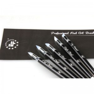 ΠΙΝΕΛΑ ΣΙΛΙΚΟΝΗΣ NAIL ART ΣΕΤ 5τμχ