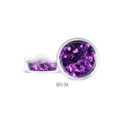GLITTER FLAKE ΜΩΒ ΣΚΟΥΡΟ 2gr GLITTER FLAKE ΜΩΒ ΣΚΟΥΡΟ 2gr