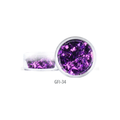 GLITTER FLAKE ΜΩΒ ΣΚΟΥΡΟ 2gr GLITTER FLAKE ΜΩΒ ΣΚΟΥΡΟ 2gr