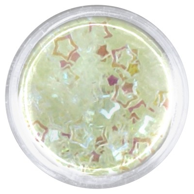ΑΣΤΕΡΙ GLITTER ΜΕ ΤΡΥΠΑ ΜΠΕΖ ΑΝΟΙΧΤΟ 5mm 3gr ΑΣΤΕΡΙ GLITTER ΜΕ ΤΡΥΠΑ ΜΠΕΖ ΑΝΟΙΧΤΟ 5mm 3gr
