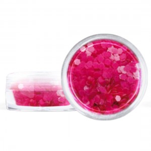 CONFETTI GLITTER ΕΞΑΓΩΝΑ ΦΟΥΞΙΑ 3gr CONFETTI GLITTER ΕΞΑΓΩΝΑ ΦΟΥΞΙΑ 3gr