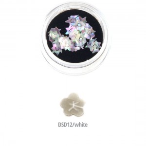 SHELL NAIL ART DSD 12 WHITE 20τεμ. SHELL NAIL ART DSD 12 WHITE 20τεμ.
