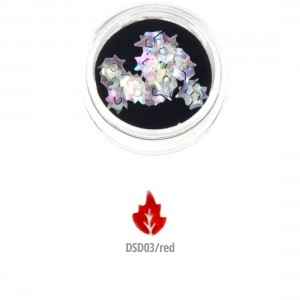 SHELL NAIL ART DSD 03 RED 20τεμ. SHELL NAIL ART DSD 03 RED 20τεμ.