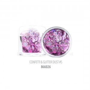 ΣΚΟΝΗ RUB GLITTER CONFETTI #5 ΣΚΟΝΗ RUB GLITTER CONFETTI #5