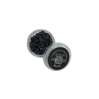 ΔΑΧΤΥΛΙΔΑΚΙΑ MICRO RINGS SEISETA BLACK 150τεμ.