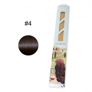 ΤΟΥΦΕΣ SEISETA HAIR EXTENSION KERATIN CLASSIC LINE 50/55cm #4 10τεμ.