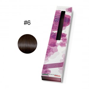 ΤΡΕΣΑ SEISETA WEFT HAIR EXTENSION 7 ΚΟΜΜΑΤΙΑ ΜΕ ΚΛΙΠΣ #6 ΦΥΣΙΚΗ 100gr