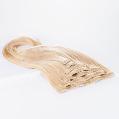 ΤΡΕΣΑ SEISETA WEFT HAIR EXTENSION 7 ΚΟΜΜΑΤΙΑ ΜΕ ΚΛΙΠΣ #1B ΦΥΣΙΚΗ 100gr