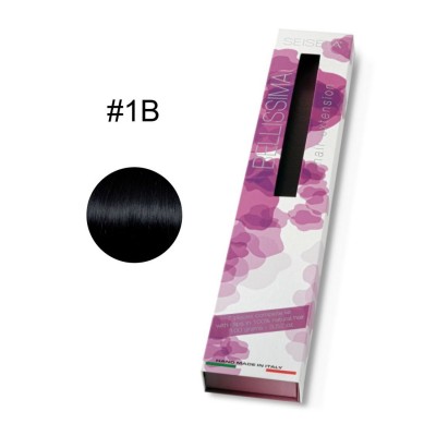 ΤΡΕΣΑ SEISETA WEFT HAIR EXTENSION 7 ΚΟΜΜΑΤΙΑ ΜΕ ΚΛΙΠΣ #1B ΦΥΣΙΚΗ 100gr