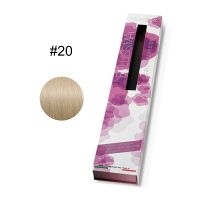 ΤΡΕΣΑ SEISETA WEFT HAIR EXTENSION 7 ΚΟΜΜΑΤΙΑ ΜΕ ΚΛΙΠΣ #20 ΦΥΣΙΚΗ 100gr
