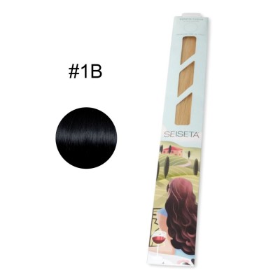 ΤΟΥΦΕΣ SEISETA HAIR EXTENSION KERATIN CLASSIC LINE 50/55cm #1Β 25τεμ. 20gr