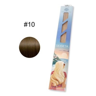 ΤΟΥΦΕΣ SEISETA HAIR EXTENSION TAPE-IN 50/55cm #10 6τεμ. 15gr