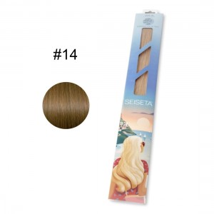 ΤΟΥΦΕΣ SEISETA HAIR EXTENSION TAPE-IN 50/55cm #14 6τεμ. 15gr