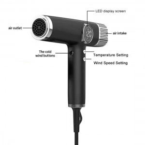ΣΕΣΟΥΑΡ KOOFEX HIGH SPEED IONIC ΜΕ ΟΘΟΝΗ ΚF-8221 ΜΑΥΡΟ 1800W ΣΕΣΟΥΑΡ KOOFEX HIGH SPEED IONIC ΜΕ ΟΘΟΝΗ ΚF-8221 ΜΑΥΡΟ 1800W