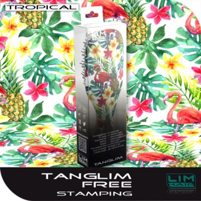ΒΟΥΡΤΣΑ LIM HAIR TANGLIM FREE TROPICAL ΒΟΥΡΤΣΑ LIM HAIR TANGLIM FREE TROPICAL