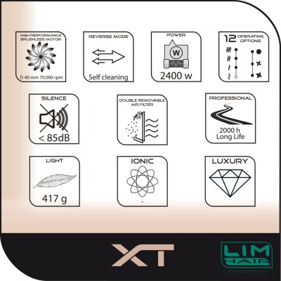 ΣΕΣΟΥΑΡ LIM XT ΜΑΥΡΟ - ΡΟΖ 2400W ΣΕΣΟΥΑΡ LIM XT ΜΑΥΡΟ - ΡΟΖ 2400W