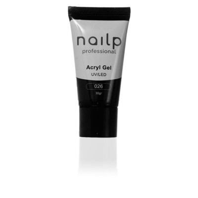 NAILP ACRYL GEL UV/LED #026 ΜΑΥΡΟ 30gr NAILP ACRYL GEL UV/LED #026 ΜΑΥΡΟ 30gr