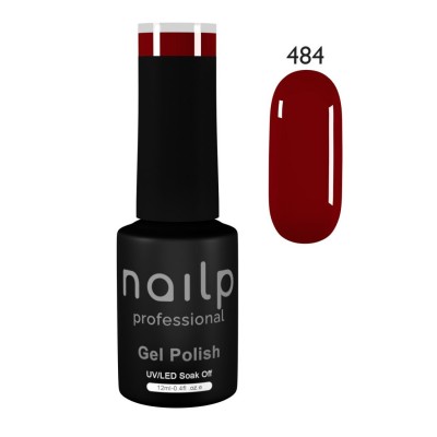 NAILP GEL POLISH SOAK OFF UV/LED #484 12ml NAILP GEL POLISH SOAK OFF UV/LED #484 12ml