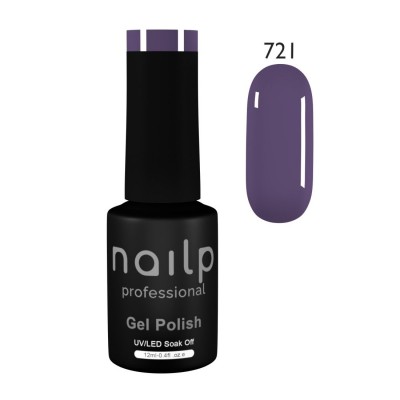 NAILP GEL POLISH SOAK OFF UV/LED #721 12ml NAILP GEL POLISH SOAK OFF UV/LED #721 12ml