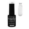 NAILP GEL POLISH SOAK OFF UV/LED COLOR MILK #010 12ml NAILP GEL POLISH SOAK OFF UV/LED COLOR MILK #010 12ml