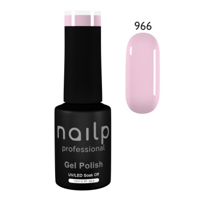 NAILP GEL POLISH SOAK OFF UV/LED #966 12ml NAILP GEL POLISH SOAK OFF UV/LED #966 12ml