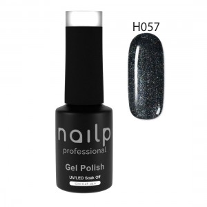 NAILP GEL POLISH SOAK OFF UV/LED #H057 12ml GLITTER LINE NAILP GEL POLISH SOAK OFF UV/LED #H057 12ml GLITTER LINE