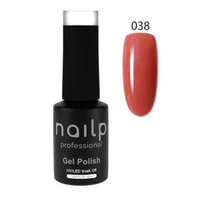 NAILP GEL POLISH SOAK OFF UV/LED #038-RYJ 12ml GLITTER LINE NAILP GEL POLISH SOAK OFF UV/LED #038-RYJ 12ml GLITTER LINE