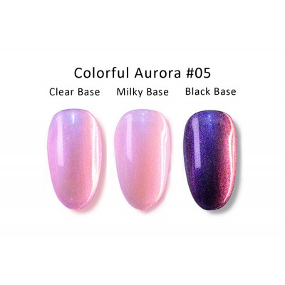NAILP GEL POLISH SOAK OFF UV/LED COLORFUL AURORA #05 12ml NAILP GEL POLISH SOAK OFF UV/LED COLORFUL AURORA #05 12ml