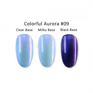 NAILP GEL POLISH SOAK OFF UV/LED COLORFUL AURORA #09 12ml NAILP GEL POLISH SOAK OFF UV/LED COLORFUL AURORA #09 12ml
