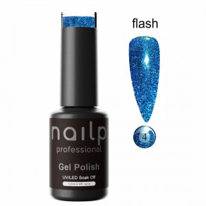 NAILP GEL POLISH SOAK OFF UV/LED #004 FLASH 12ml NAILP GEL POLISH SOAK OFF UV/LED #004 FLASH 12ml