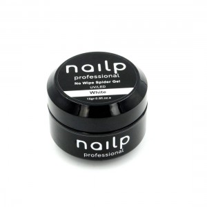NAILP NO WIPE SPIDER GEL UV/LED #05 WHITE 15gr