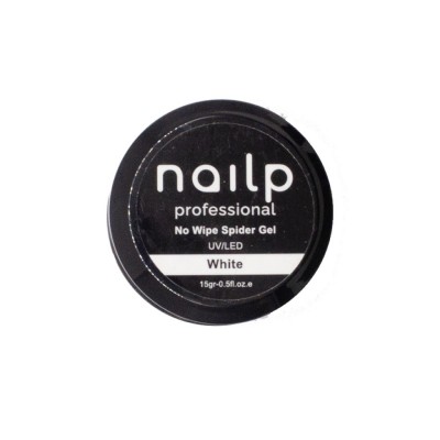 NAILP NO WIPE SPIDER GEL UV/LED #05 WHITE 15gr NAILP NO WIPE SPIDER GEL UV/LED #05 WHITE 15gr