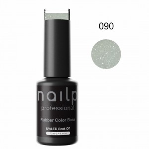 NAILP RUBBER COLOR BASE GEL SOAK OFF UV/LED #090 12ml NAILP RUBBER COLOR BASE GEL SOAK OFF UV/LED #090 12ml