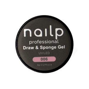 NAILP PAINTING GEL DRAW AND SPONGE #006 8gr