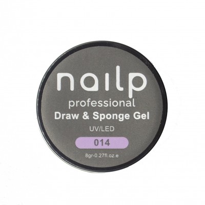 NAILP PAINTING GEL DRAW AND SPONGE #014 8gr NAILP PAINTING GEL DRAW AND SPONGE #014 8gr