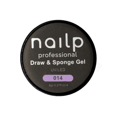 NAILP PAINTING GEL DRAW AND SPONGE #014 8gr NAILP PAINTING GEL DRAW AND SPONGE #014 8gr