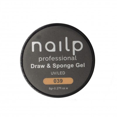 NAILP PAINTING GEL DRAW AND SPONGE #039 8gr NAILP PAINTING GEL DRAW AND SPONGE #039 8gr