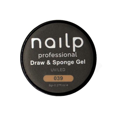 NAILP PAINTING GEL DRAW AND SPONGE #039 8gr NAILP PAINTING GEL DRAW AND SPONGE #039 8gr