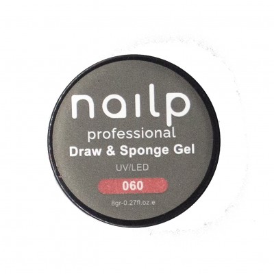 NAILP PAINTING GEL DRAW AND SPONGE #060 8gr NAILP PAINTING GEL DRAW AND SPONGE #060 8gr