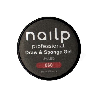 NAILP PAINTING GEL DRAW AND SPONGE #060 8gr NAILP PAINTING GEL DRAW AND SPONGE #060 8gr