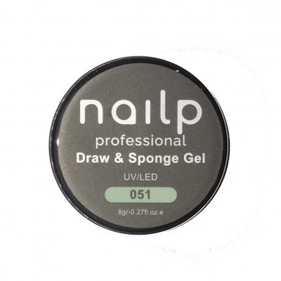 NAILP PAINTING GEL DRAW AND SPONGE #051 8gr NAILP PAINTING GEL DRAW AND SPONGE #051 8gr