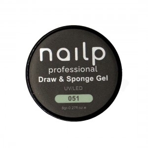 NAILP PAINTING GEL DRAW AND SPONGE #051 8gr