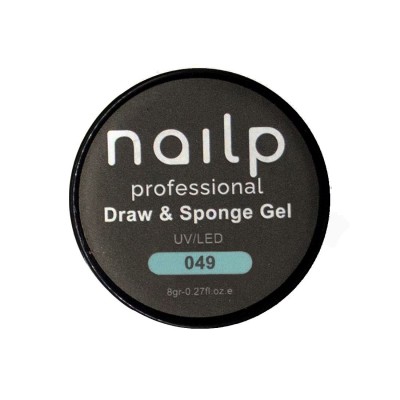 NAILP PAINTING GEL DRAW AND SPONGE #049 8gr NAILP PAINTING GEL DRAW AND SPONGE #049 8gr