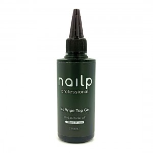 NAILP REFILL NO WIPE TOP GEL SOAK OFF UV/LED CLEAR 100ml NAILP REFILL NO WIPE TOP GEL SOAK OFF UV/LED CLEAR 100ml